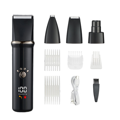 4-in-1 Electric Pet Grooming Kit For Dogs And Cats