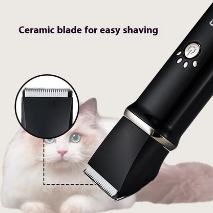 4-in-1 Electric Pet Grooming Kit For Dogs And Cats